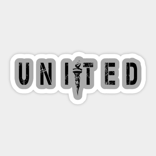 UNITED WITH FRANCE Sticker by rdbacct